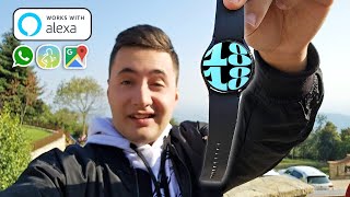 Smartwatch con ALEXA e WHATSAPP Recensione Galaxy Watch 6 [upl. by Odlamur]