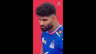 HaryanaSteelers Vinay with an early super raid against GujaratGiants  ProKabaddionStar [upl. by Nodarb482]