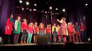 Berlin Pop Ensemble sings Gimme Gimme Gimme  Total Choral Festival Berlin [upl. by Nitsuj]