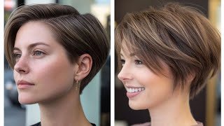 SHORT HAIR CUTS FOR WOMEN 2024 pixie Haircut ideas [upl. by Saul]