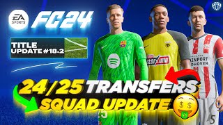 2425 Transfers Squad Update V12 For FC 24 New Players  Managers  Transfers  Promoted Teams [upl. by Karney62]