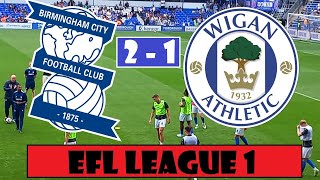 Birmingham City v Wigan [upl. by Riabuz]