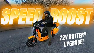 This Electric Moped gets a SPEED BOOST Will Mason T1 Touring S [upl. by Amero669]