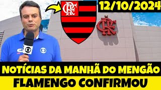 Notícias Do Flamengo Hoje 12102024  Edição 1 Manhã [upl. by Nennarb]