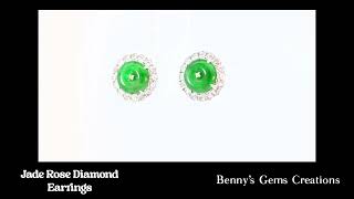 Jade Rose Diamond Earrings [upl. by Tegan]