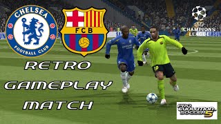 PES 5 Retro Match Remake  Uefa Champions League 20052006  Chelsea vs Barcelona [upl. by Nancy]