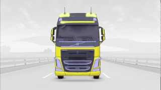 Volvo Trucks  Lane Changing Support monitors blind spots [upl. by Ginni]