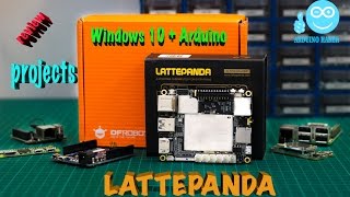 LATTEPANDA Review Board with Windows 10  Arduino [upl. by Imoian]