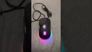 tugas pengantar teknologi informasi riview mouse gaming gamen GM 200 wired RGB 7200DPI [upl. by Lyontine797]