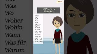 WFragen  Niveau A15  Deutsch lernen mit Dialogen  Learn German Language Easily [upl. by Alene294]