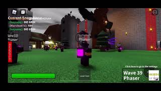 Tower Battles Battlefront Grim Boss Battle with Zefeated TBBF Roblox [upl. by Aciria87]