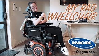 MY RAD WHEELCHAIR  INVACARE TDX SP2 LINX [upl. by Rednael]