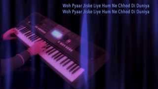 kisi nazar ko tera intzaar aaj bhi haion keyboard [upl. by Gnok]