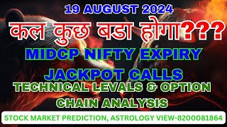 19082024 NIFTY BANK NIFTY PREDICTION ASTROLOGY VIEW [upl. by Philana267]