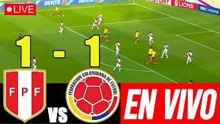 EN VIVO PERU vs COLOMBIA11  POR LA FECHA 7 DE LAS ELIMINATORIAS 2026 [upl. by Colligan]