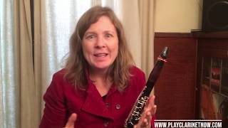 Clarinet  Play high notes more smoothly for intermediate players [upl. by Noramac305]