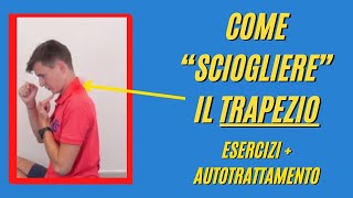 Come quotscioglierequot il muscolo TRAPEZIO Esercizi mirati  autotrattamento [upl. by Walther]