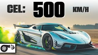 Koenigsegg Jesko to absolutny szczyt motoryzacyjnej technologii Czy osiągnie 500 kmh Policzmy [upl. by Idnahc299]