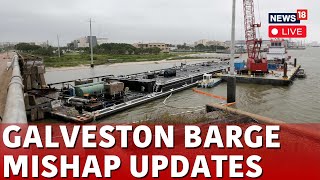 Galveston Texas LIVE  Galveston Bridge Collapse  Galveston Texas Beach  Pelican Island  N18L [upl. by Retnuh]