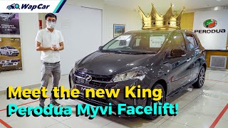 2022 Perodua Myvi Facelift 15 in Malaysia Cheapest New Car With Adaptive Cruise Control  WapCar [upl. by Keldon327]