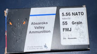 Review 556 Absaroka Valley Ammunition [upl. by Downs679]