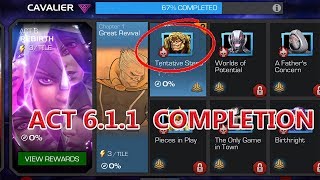 ACT 611 COMPLETION SABRETOOTH BOSS marvel contest of champion [upl. by Noiemad659]