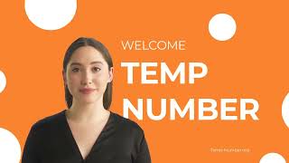 Temp Number  Receive SMS online [upl. by Mcguire44]