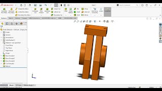 SolidWorks Tutorial for beginners  DesignWorld3D [upl. by Eiuqnom]