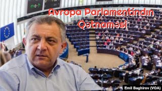 Ərəstun Orucludan Avropa parlamentinin Azırbaycana qətnaməsi və digər vacib mövzular haqqında [upl. by Aselehc]