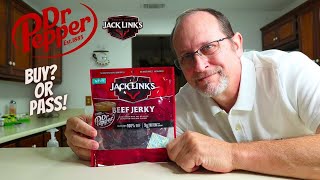 Dr Pepper JACK LINKS Beef Jerky [upl. by Anikes730]