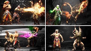 Mortal Kombat 1 Khaos Reigns  All Kameo Brutalities amp New Brutalities [upl. by Annaxor]