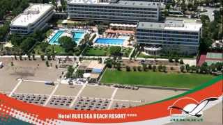 Hotel BLUE SEA BEACH RESORT  FALIRAKI  RHODOS  GREECE [upl. by Bundy]