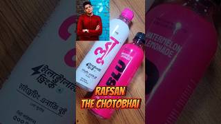 Blu Electrolyte Drinks Review  Rafsan TheChotoBhai  Blu Lychee and Watermelon Lemonade review [upl. by Gnart278]