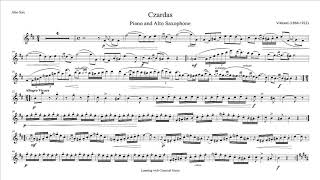 Czardas V Monti Alto Saxophone and piano Arrangement [upl. by Anastase]