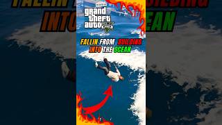 What Happens When You Jump into the Ocean from a Building in GTA Games [upl. by Krall589]