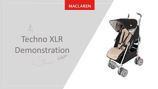 Maclaren Techno XLR Stroller Travel System [upl. by Cortie]