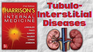 TUBULOINTERSTITIAL DISEASES  Causes  Pathogenesis  Clinical Features  Treatment  Harrison [upl. by Aneela]