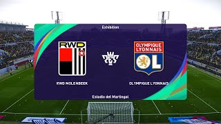 RWD Molenbeek vs Lyon 23072023 Club Friendlies PES 2021 [upl. by Boru733]