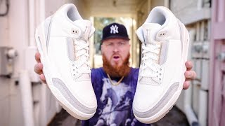 THE JORDAN 3 CRAFT IVORY ARE MY NEW FAVORITE SNEAKERS [upl. by Bergh454]