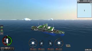 Ship Simulator Extremes Sinking Red Eagle  Car Carrier Sinking [upl. by Enid780]