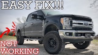 My F250 Lights Stopped Working EASY FIX [upl. by Felicia778]