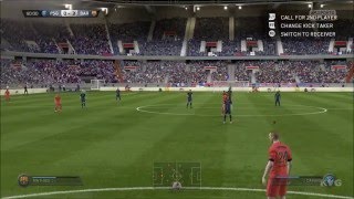 FIFA 15  UEFA Champions League  PSG vs FC Barcelona Gameplay PC HD 1080p [upl. by Anidan174]