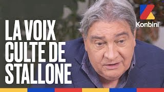 La voix française de Sylvester Stallone cest lui   Alain Dorval  Konbini [upl. by Drhcir243]