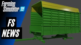 OLD John Deere Forage Wagons PLUS MF320 Skidder Is Back  FS News [upl. by Karly]