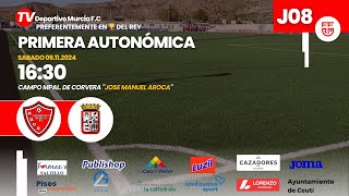 DEPORTIVO MURCIA FC  CD ALBERCA  JORNADA 08 PRIMERA AUTONÓMICA [upl. by Ahseryt]