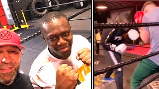 NEW Deji Sparring 2021 for Vinnie Hacker [upl. by Breen272]