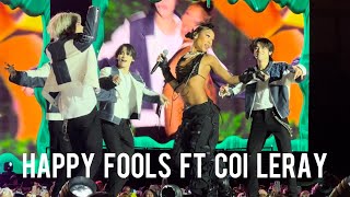 230528 Happy Fools feat Coi Leray TXT Tomorrow X Together Tour Act Sweet Mirage LA Concert Fancam [upl. by Yorgen]