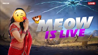 Reaction On Ur Gameplay 😱 Freefire Girl Live😍Free Fire Live Telugu🔥freefirelive meowgaming [upl. by Nohsyt]