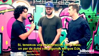 Entrevista a The Chainsmokers en el Lollapalooza Argentina 2015 [upl. by Anisamot]