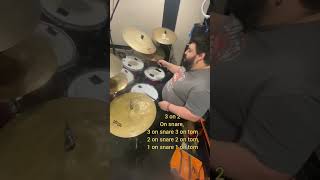 metric modulations  goodvibes drummer jazzdrummer best drums bestdrums jazz tutorial top [upl. by Hilde]